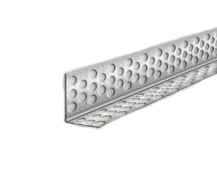 Угол алюминиевый перфорированный усиленный с тиснением 30х30 (3 м)